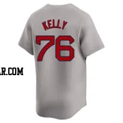 Zack Kelly Youth Boston Red Sox Gray Limited Away Jersey