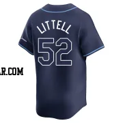 Zack Littell Youth Tampa Bay Rays Navy Limited Away Jersey