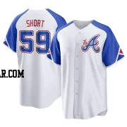 Zack Short Men's Atlanta Braves White Replica 2023 City Connect Jersey