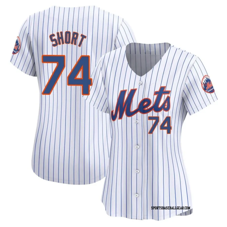 Zack Short Women's New York Mets White Limited Home Jersey