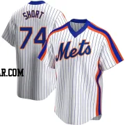 Zack Short Youth New York Mets White Replica Home Cooperstown Collection Jersey