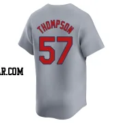 Zack Thompson Men's St. Louis Cardinals Gray Limited Away Jersey