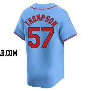 Zack Thompson Youth St. Louis Cardinals Light Blue Limited Alternate Jersey