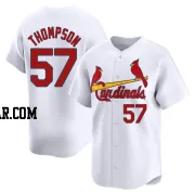 Zack Thompson Youth St. Louis Cardinals White Limited Home Jersey