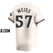 Zack Weiss Men's Minnesota Twins Cream Limited Alternate Jersey