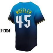 Zack Wheeler Men's Philadelphia Phillies Blue Limited 2024 City Connect Jersey