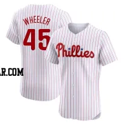 Zack Wheeler Men's Philadelphia Phillies White Elite Home Jersey