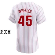 Zack Wheeler Men's Philadelphia Phillies White Elite Home Jersey