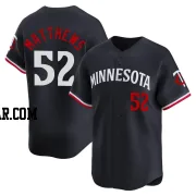 Zebby Matthews Men's Minnesota Twins Navy Limited Alternate Jersey