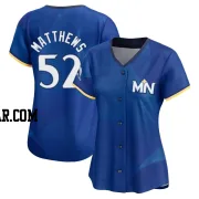 Zebby Matthews Women's Minnesota Twins Royal Limited 2024 City Connect Jersey