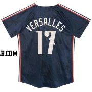 Zoilo Versalles Toddler Cleveland Guardians Navy Limited Preschool & 2024 City Connect Jersey