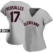 Zoilo Versalles Women's Cleveland Guardians Gray Authentic Road Jersey